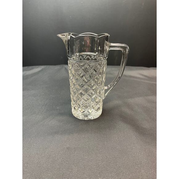 Vintage Yugoslavian Crystal Zajecar Pitcher - Exquisite Heavy Crystal - Picture 1 of 2